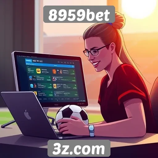 Análise das funcionalidades do site 8959bet